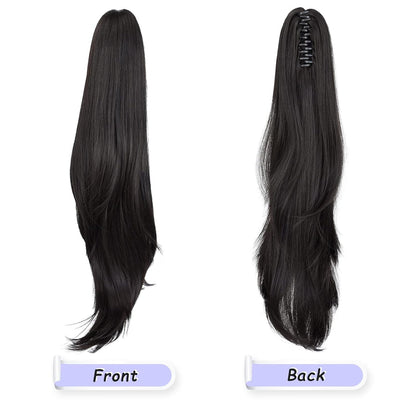 RichCurls Small Clip-On Ponytail – Perfect for Thin Hair & Natural Volume