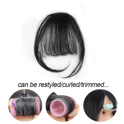 RichCurls Premium Clip-in Bangs Extensions for Women