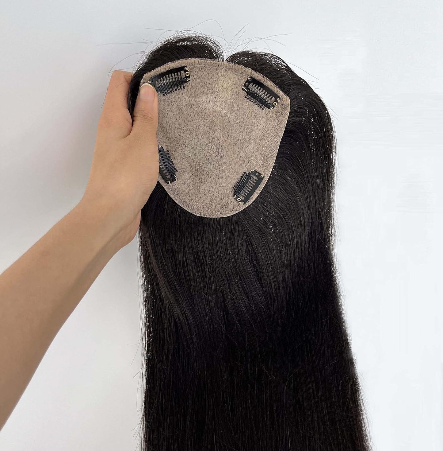 Silk Base 3×5 Hair Topper – Natural Volume Boost (Straight)