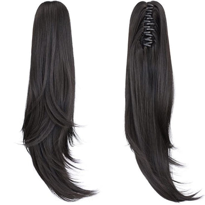 RichCurls Small Clip-On Ponytail – Perfect for Thin Hair & Natural Volume